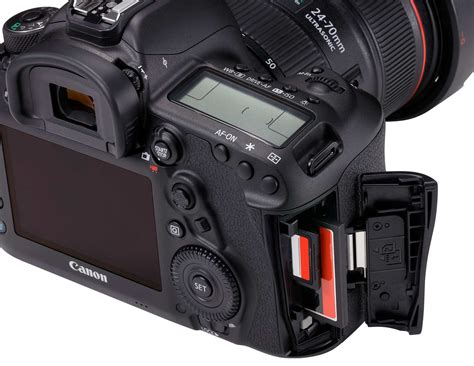 does the canon 5d mark iv have dual card slots|Specifications & Features .